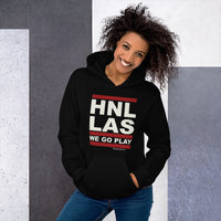 Honolulu To Las Vegas! Ninth Island Here I Come! Black Hoodie